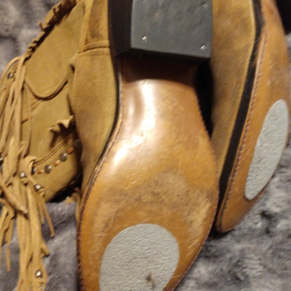 Suede frringe boots - Picture 8 of 9